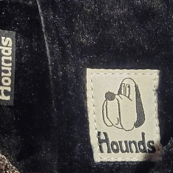 NWOT HOUNDS BY DAWGS WOMEN'S FLEECE LINED KAYMANNS GLITTER SHOE, SILVER ~SZ 7/8 - Picture 5 of 8